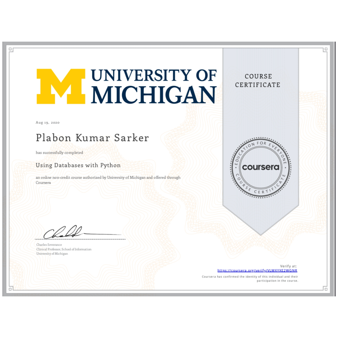 Databases with Python