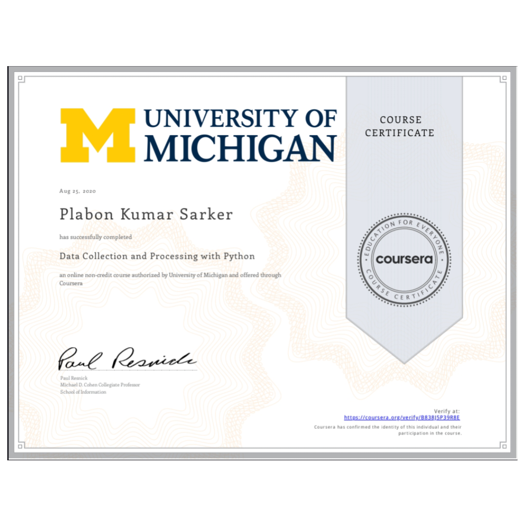 Data Collection Python